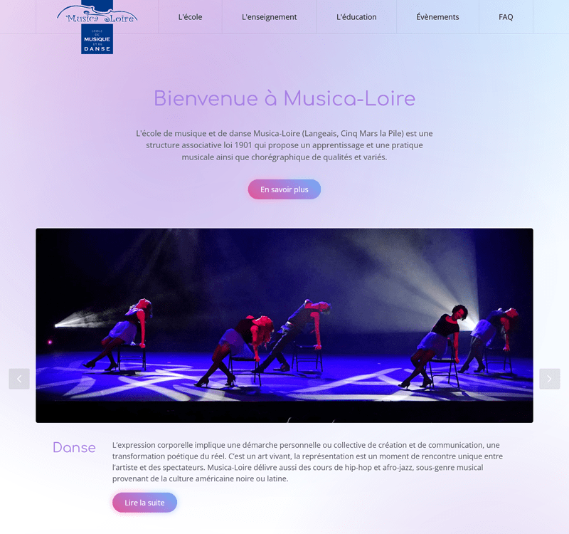 Musicaloire école de musique et de danse